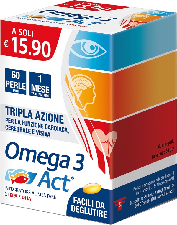 OMEGA 3 ACT 540MG 60 PERLE MINI - farmagiri