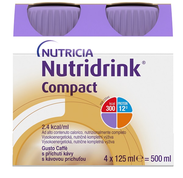 NUTRICIA NUTRIDRINK COMPACT GUSTO CAFFE' 4 BOTTIGLIE DA 125 ML - farmagiri
