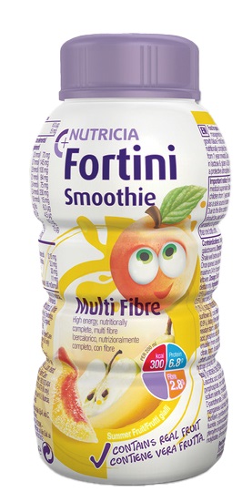 FORTINI SMOOTHIE MULTI FIBRE GUSTO FRUTTI GIALLI 200 ML - farmagiri