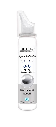NUTRIVA ARGENTO COLLOIDALE NASO/ORECCHIE 100 ML - farmagiri