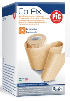BENDA ELASTICA PIC CO FIX AUTOADESIVA 10X5CM MEDIUM ASTUCCIO - farmagiri