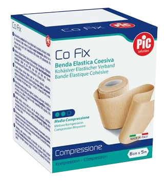 BENDA ELASTICA PIC CO FIX AUTOADESIVA 12X5CM MEDIUM - farmagiri