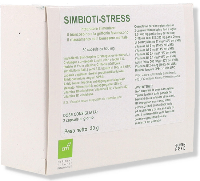 SIMBIOTI-STRESS 60 CAPSULE - farmagiri