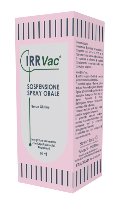IRRVAC SOSPENSIONE ORALE 10 ML - farmagiri