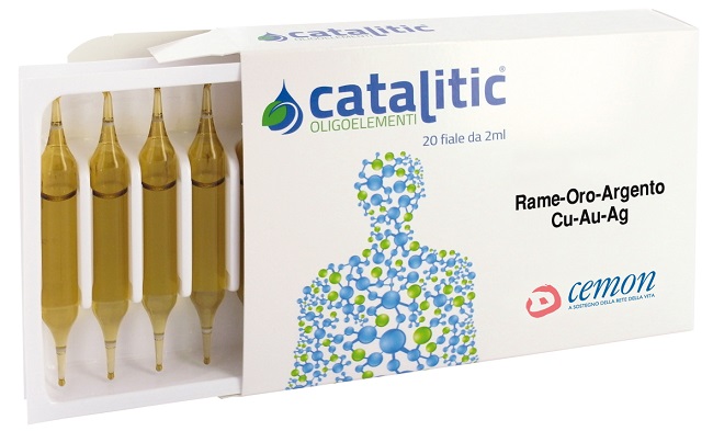 CATALITIC OLIGOELEMENTI RAME ORO ARGENTO CU-AU-AG 20 AMPOLLE - farmagiri