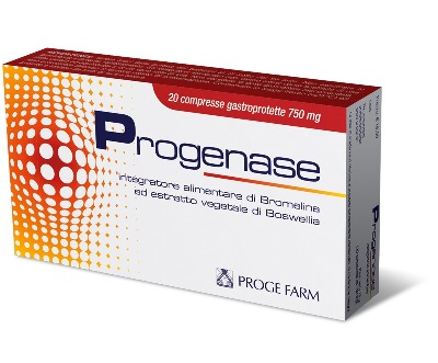 PROGENASE 20 COMPRESSE GASTROPROTETTE - farmagiri