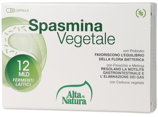 SPASMINA VEGETALE 30 CAPSULE - farmagiri