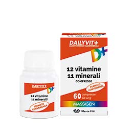 MASSIGEN DAILYVIT 12 VITAMINE 11 MINERALI 60 COMPRESSE RIVESTITE - farmagiri
