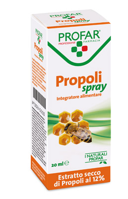PROPOLI SPRAY ESTRATTO SECCO 12% 20 ML PROFAR - farmagiri