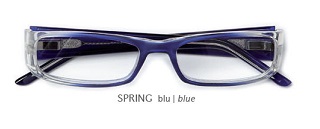 OCCHIALE PREMONTATO CORPOOTTO C8 SPRING BLUE 1,00 DIOTTRIA - farmagiri