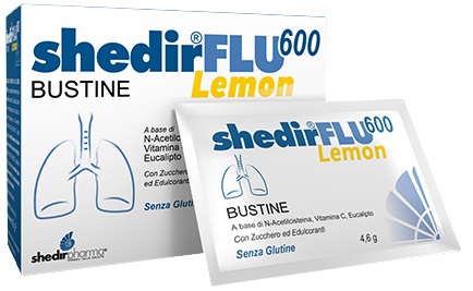SHEDIRFLU 600 LEMON 20 BUSTINE - farmagiri