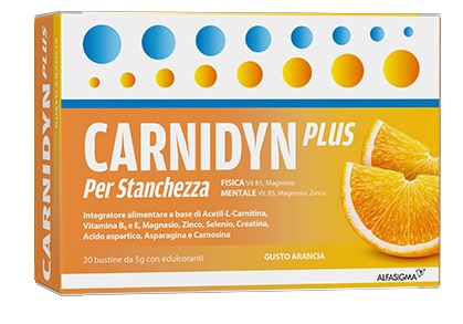 CARNIDYN PLUS 20 BUSTINE DA 5 G GUSTO ARANCIA - farmagiri