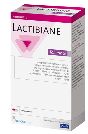 LACTIBIANE TOLERANCE 30 CAPSULE - farmagiri