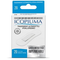 ICOPIUMA CEROTTO TRASPARENTE MEDIO 20 PEZZI - farmagiri