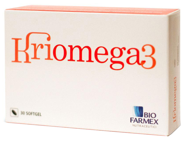 KRIOMEGA 3 30 CAPSULE SOFTGEL - farmagiri