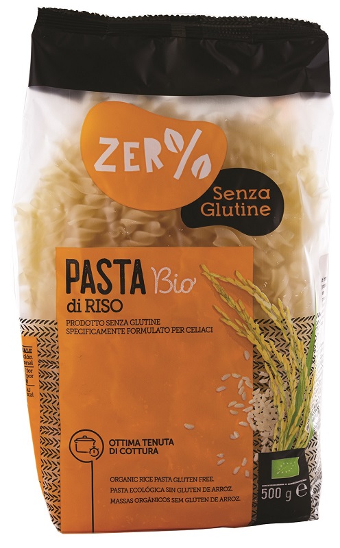 ZERO% GLUTINE PASTA RISO FUSILLI SENZA GLUTINE BIO 500 G - farmagiri