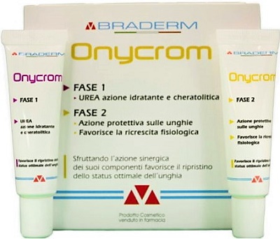ONYCROM GEL 15+15 ML BRADERM - farmagiri