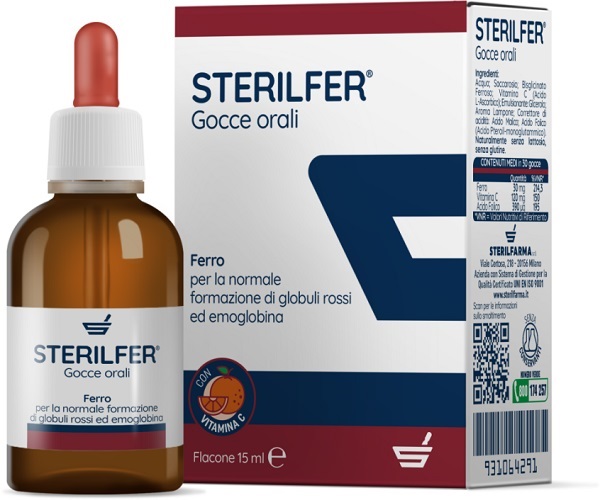 STERILFER GOCCE 15 ML - farmagiri