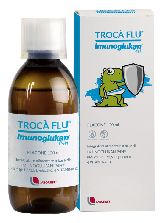 TROCA' FLU' IMUNOGLUKAN FLACONE 120 ML - farmagiri