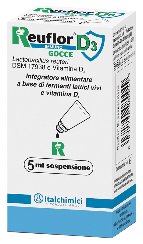REUFLOR D3 GOCCE 5 ML - farmagiri