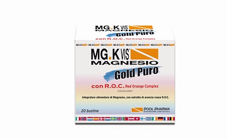 MGK VIS MAGNESIO GOLD PURO 20 BUSTE - farmagiri