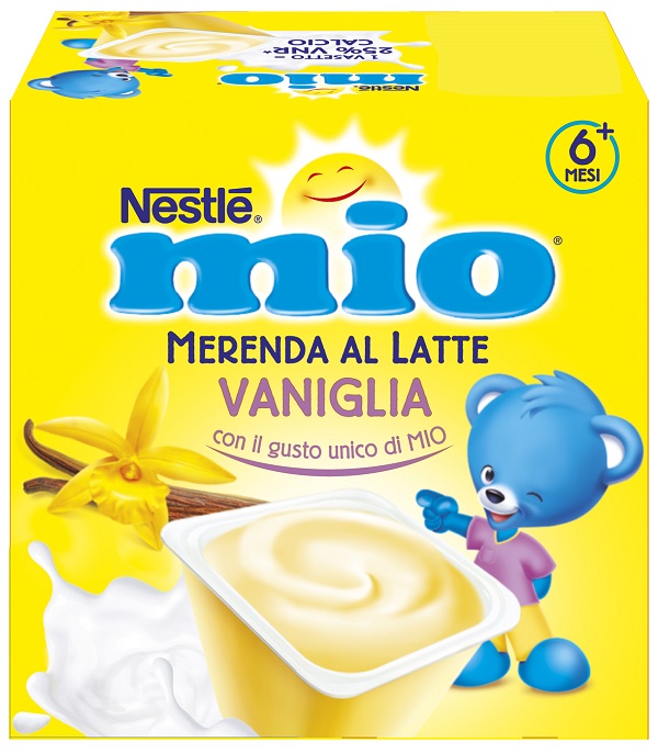 MIO MERENDA VANIGLIA 4 X 100 G - farmagiri