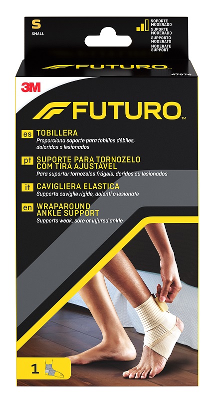 CAVIGLIERA ELASTICA FUTURO MEDIUM DIMENSIONE 20,5/23CM - farmagiri