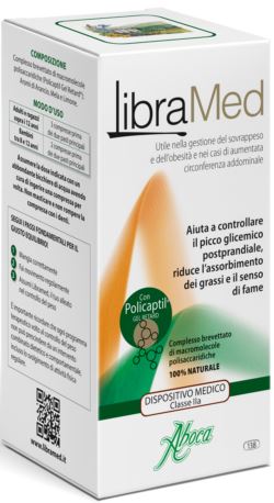 LIBRAMED FITOMAGRA TRATTAMENTO SOVRAPPESO 138 COMPRESSE 725 MG - farmagiri