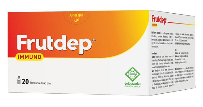 FRUTDEP IMMUNO 20 FLACONCINI 10 ML - farmagiri