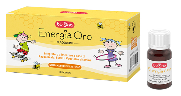 BUONA ENERGIA ORO 10 FLACONCINI DA 10 ML - farmagiri