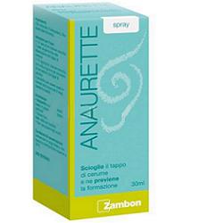 SPRAY IRRIGATORE PER LA RIMOZIONE DEL CERUME ANAURETTE 30 ML - farmagiri
