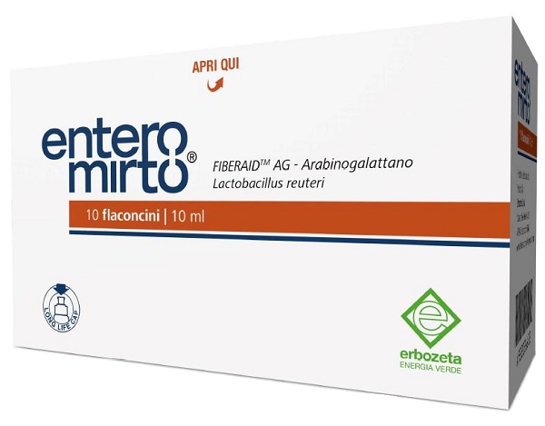 ENTERO MIRTO 10 FLACONCINI DA 10 ML - farmagiri