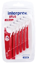 INTERPROX PLUS MINICONICO ROSSO 6 PEZZI - farmagiri