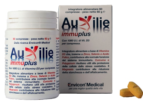 AUXILIE IMMUPLUS DEGLUTIBILE 30 COMPRESSE - farmagiri