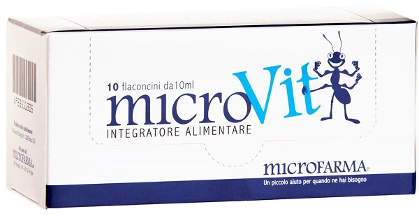 MICROVIT 10 FLACONCINI DA 10 ML - farmagiri