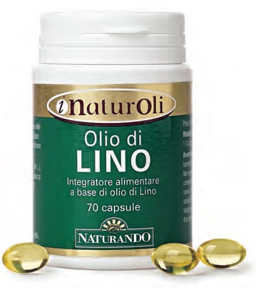 NATUROLI OLIO DI LINO 70 CAPSULE MOLLI - farmagiri