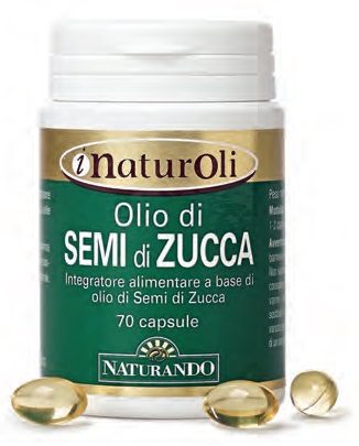 NATUROLI OLIO DI SEMI DI ZUCCA 70 CAPSULE - farmagiri