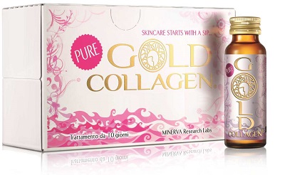 GOLD COLLAGEN PURE 10 FLACONI 50 ML - farmagiri
