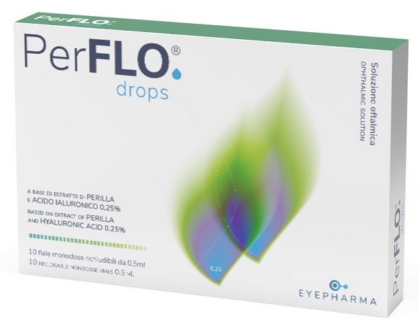 PERFLO DROPS GOCCE OCULARI 10 FIALE MONODOSE - farmagiri