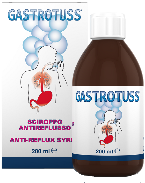 SCIROPPO ANTIREFLUSSO GASTROTUSS 200 ML - farmagiri