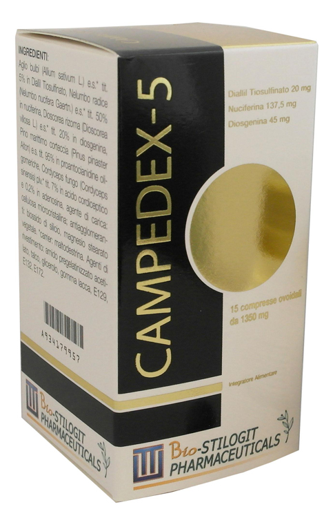 CAMPEDEX-5 15 COMPRESSE OVOIDALI 18 G - farmagiri