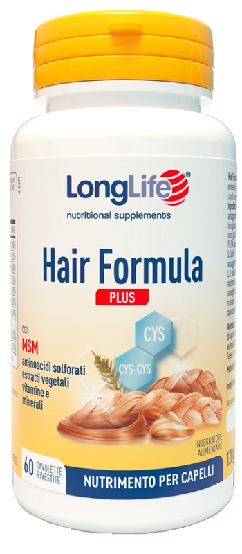 LONGLIFE HAIR FORMULA PLUS 60 TAVOLETTE - farmagiri