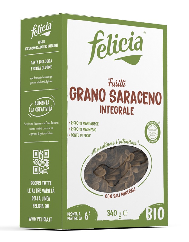 FELICIA BIO SARACENO FUSILLI 340 G - farmagiri