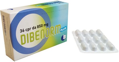 DIBENORM PLUS 36 COMPRESSE 850 MG - farmagiri