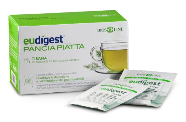 BIOSLINE EUDIGEST TISANA DOPOPASTO 20 BUSTE 40 G - farmagiri