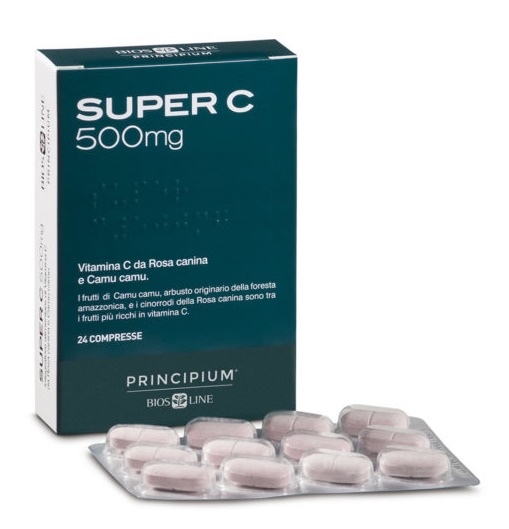 PRINCIPIUM SUPER C 500 24 COMPRESSE 24,2 G - farmagiri