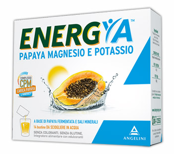 ENERGYA PAPAYA MAGNESIO POTASSIO 14 BUSTINE - farmagiri