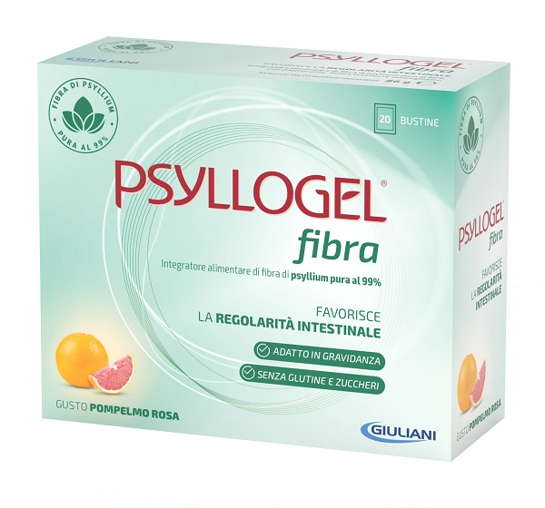 PSYLLOGEL FIBRA POMPELMO ROSA 20 BUSTINE - farmagiri