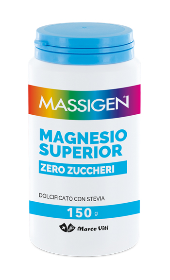 MASSIGEN MAGNESIO SUPERIOR ZERO ZUCCHERI 150 G - farmagiri