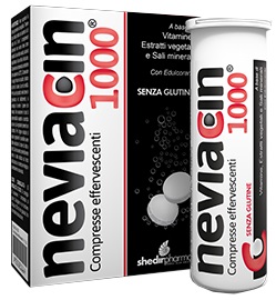 NEVIACIN 1000 20 COMPRESSE EFFERVESCENTI - farmagiri